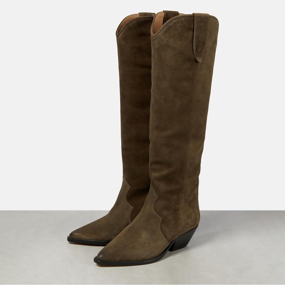 Women's Brown Suede Boots